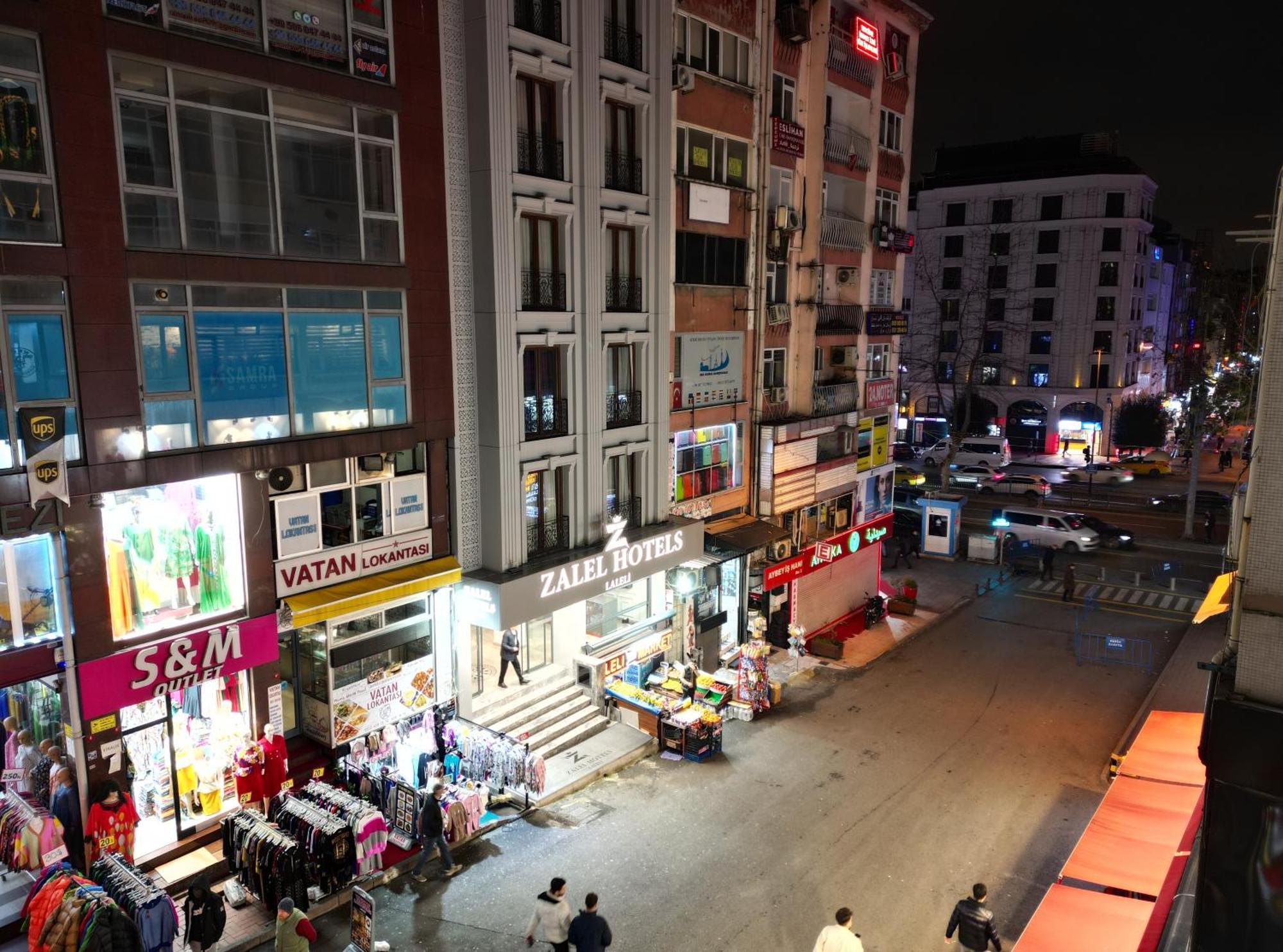 Zalel Hotels Laleli Istanbul Exterior foto